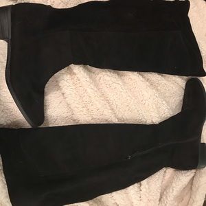 Lane Bryant Flat Knee Length Boots - WIDE CALF